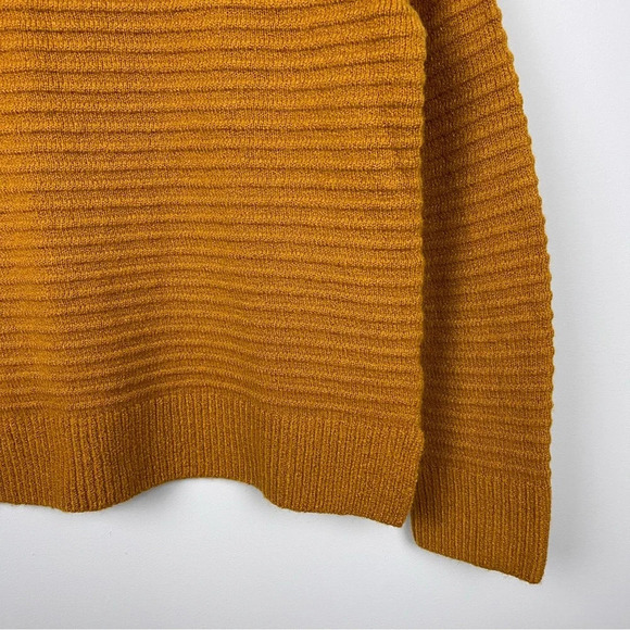 NWT Madewell Belmont Mock Neck Sweater in Golden Harve - Picture 8 of 8